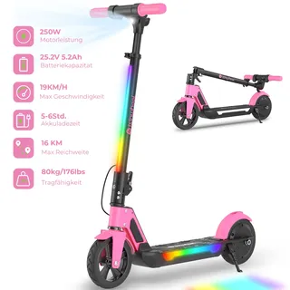 isinwheel S7/S4/MiniSpider Elektroroller für Kinder und Jugendliche (Höhenverstellbar)