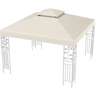 Costway Ersatzdach für Pavillon 3x3 m Beige