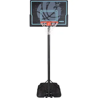 Lifetime Basketballanlage Texas Korb Verstellbar Schwarz-Blau 228 cm - 304 cm