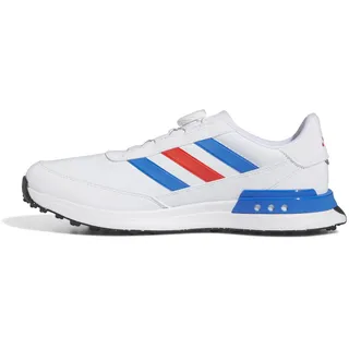 adidas Herren S2G Spikeless Boa 24 Golfschuhe, Footwear White/Bright Royal/Bright Red, 11.5 - 11.5