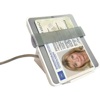 IDENTIV uTrust 3700 F NPA USB 2.0 NFC RFID Kartenleser inkl. Standfuß für Deutschen Personalausweis/CIE Italia/DNI España/Diverse kontaktlose Karten / 13.56 MHz / 905503/905502