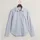 Slim Fit Stretch Oxford Bluse Blau 36