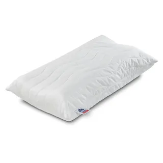 IRISETTE Nackenstützkissen Klaas 40 x 80 cm Weiß