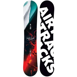 Airtracks Herren Snowboard North South Four Camber Snowboard Wide All Mountain Freestyle Freeride 150 cm