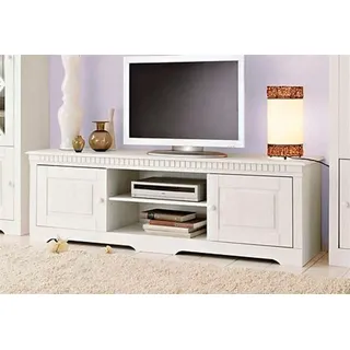 OTTO home Lisa Lowboard 175 x 55 cm Weiß Massivholz