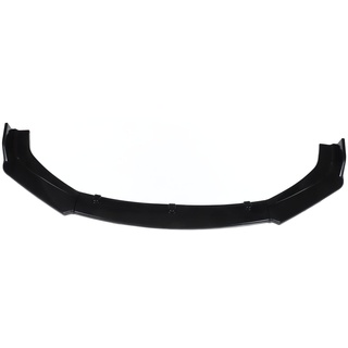 Frontstoßstangenlippe, Frontspoiler-Body-Kit, Splitter-Kit, Glänzendes Schwarz, Hohe Robustheit, Universelles Frontspoiler-Body-Kit