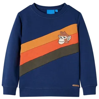 vidaXL Sweatshirt Marineblau 104