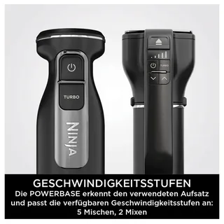 Ninja CI100EU Hand- & Stabmixer Set schwarz