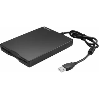 Sandberg USB Floppy Mini Reader - Laufwerk - Diskette (1.44 MB)