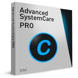 IOBit Advanced SystemCare 19 Pro inkl. KI PC-Optimierer, 3 PC 1 Jahr Download DE