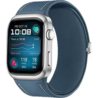 Blaues Komposit-Lederarmband