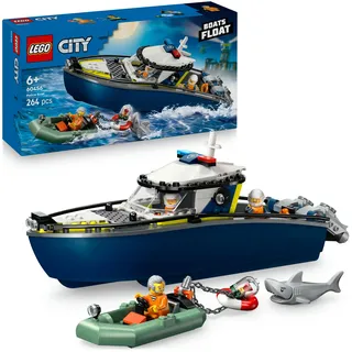 LEGO City Verfolgungsjagd im Polizeiboot 60456
