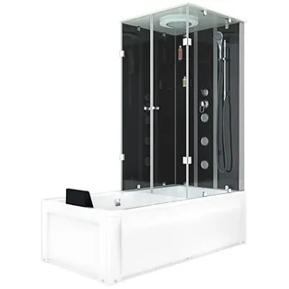 AcquaVapore Dusche Wanne Kombination K05-L30-EC Duschkabine 180x90