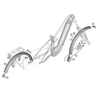 Haibike Schutzblechset Gen5 CX AL