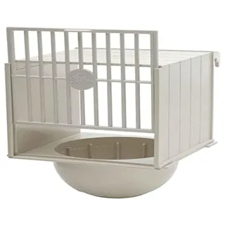 Vogelnest aus Kunststoff Weiß