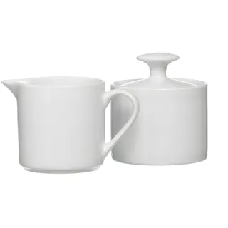 Ritzenhoff & Breker Zuckerdose und Milchkännchen Bianco, 2-teilig