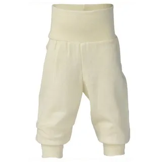 Engel Naturtextilien Engel Schlupf-Babyhose mit Bund Wolle Seide Natur, 62/88