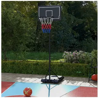 sportnow Basketballkorb 182-213 cm Schwarz
