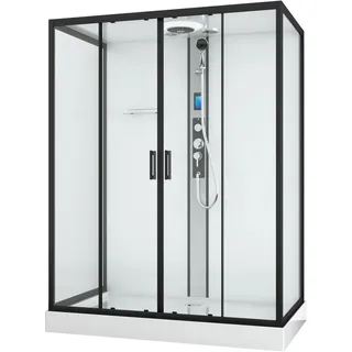 SANOTECHNIK New York Komplettdusche mit Schiebetür 90 x 160 cm D648360641500