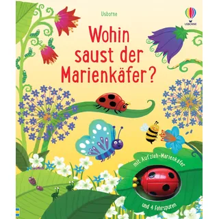 Usborne Wohin saust der Marienkäfer?: