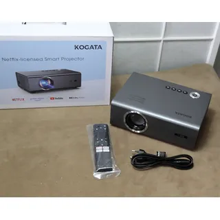 KOGATA GC357 Smart Beamer HDR10+ AirPlay, Auto-Fokus, 6D Keystone titangrau