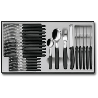 Victorinox Tafelbesteck 24-tlg. schwarz (6.7833.24)