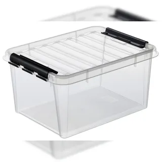 SmartStore Aufbewahrungsbox Classic 31 L 50 x 39 x 26 cm 6-tlg. transparent