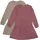 Sweat Dress LS 2-pack apple butter 4640 134