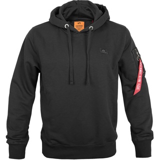 Alpha Industries X-Fit Hoodie schwarz, Größe S