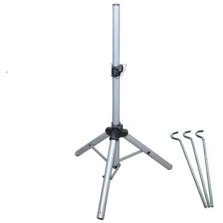 PremiumX Dreibein Stativ Alu Sat Dreibeinstativ Aluminium Tripod Ständer Balkonständer