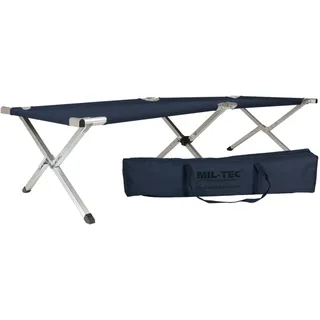 Mil-Tec Campingliege US-Campingbett Blau