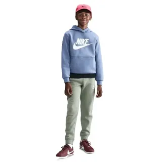 Nike Sportswear Club Fleece Hoodie Kinder - lila/weiß - 128-137