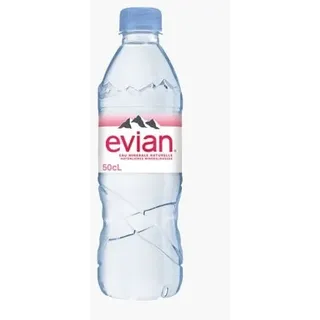 Evian Natuerliches Mineralwasser 1,5L - 6 x 0.5 L