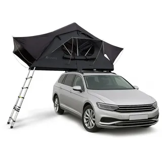 Dachzelt für 2 Personen Lago - schwarz