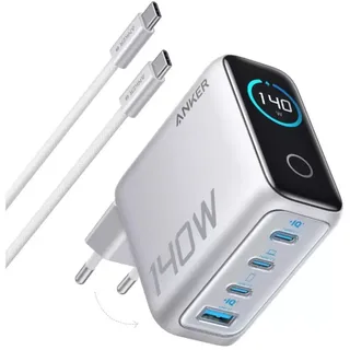 Anker Charger (140 W), USB Ladegerät, Grau