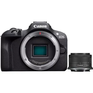 Canon EOS R100 mit Objektiv RF-S 18-45mm IS STM