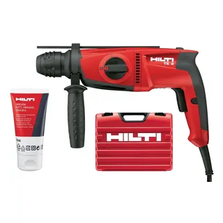 Hilti 228080 Kompakter Bohrhammer TE 2 230V (650 W, 1.8 J, SDS Plus, Bohraufgaben mit 2 Modi: mit und ohne Schlagzeug, Gewicht 2,7 kg, inkl. Koffer)