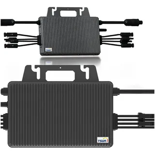 sunniva TSOL-MS2000 Mikro-Wechselrichter 2000W für Balkonkraftwerk, IP67 wetterfest, 4 MPPT
