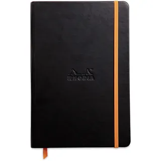 Rhodia Notizbuch Rhodiarama A5 liniert Schwarz