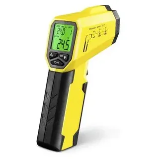 Trotec Infrarot-Thermometer BP17, -50 bis 380°C, Farbdisplay, 1-Punkt-Laser