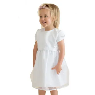 HOBEA-Germany Taufkleid Jana mit Satinschleife weiß