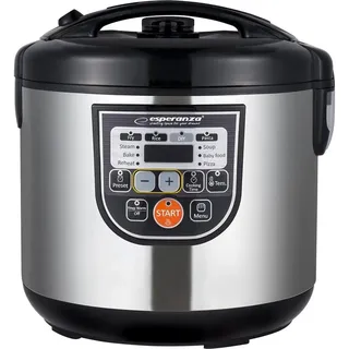 Esperanza Multi Cooker Schwarz 5 l