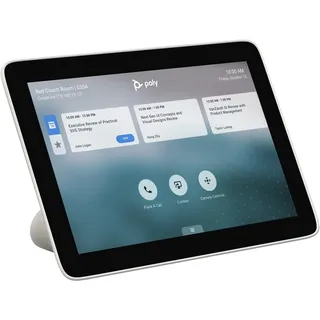 HP Poly TC8 Touch Control, Konferenzgerät, Schwarz, Grau
