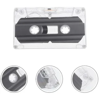 5er Pack Audio Cassette Empty Cassette Tapes,Rauscharm Audiokassetten,Audio Kassetten Leer,Leere Audio Kassetten für Musikkassetten- Rauscharm Hohe Leistung 60 Minuten Magnetband,für Vorlesungen usw