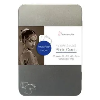 Hahnemühle Photo Rag A5 seidenmatt 308 g/m2 30 Blatt