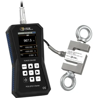 PCE Instruments PCE-DFG 1K X, 0 - 1000 N Werksstandard (ohne Zertifikat)