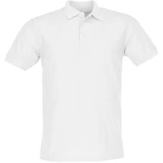 FRUIT OF THE LOOM 65/35 Polo Farbe: weiß 5XL