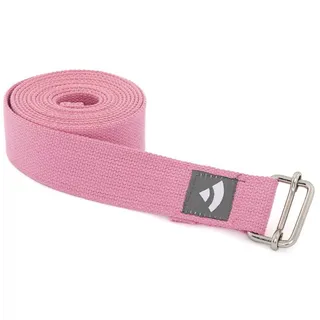 Bodhi Yogagurt Asana Belt, Schiebeschnalle Baumwolle pink EINHEITSGRÖSSE