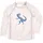 Unisex Kinder Langarmshirt Rash-Guard-Shirt Lang Ecru Dino 86-92 86-92