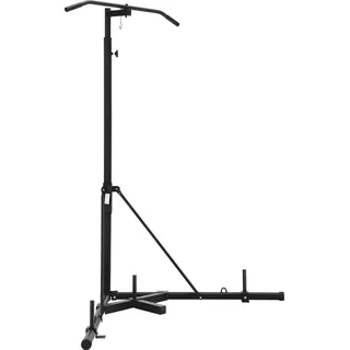 SucceBuy 2-in-1 Boxsackständer mit Klimmzugstange für Training und Fitness